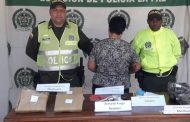 Cayó “Doña María” con estupefacientes y arma de fuego