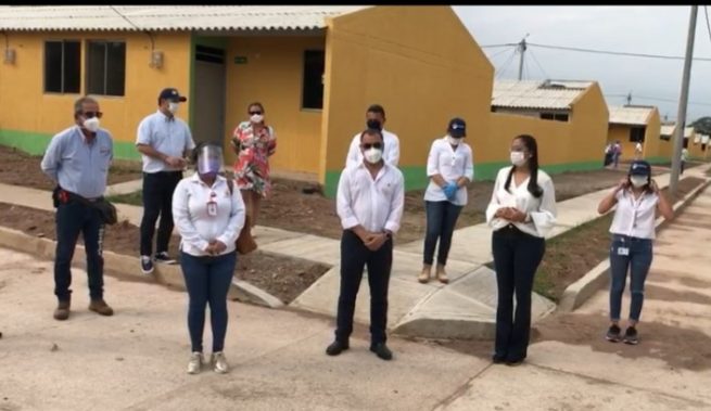 Comfacesar entregó viviendas en Agustín Codazzi