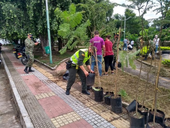 En San Alberto se realizó “Gran Sembratón”