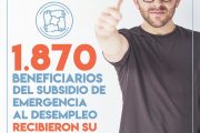 Más beneficiarios del subsidio al desempleo recibieron segundo pago