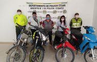 Capturadas tres personas y recuperadas cuatro motocicletas