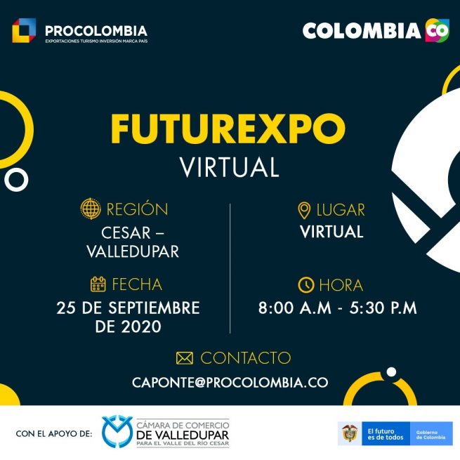 Futurexpo virtual 2020 – Cesar, para internacionalizar su empresa