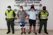 Dos hombres capturados por el delito de homicidio