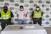 En Valledupar capturado hombre con 150 dosis marihuana