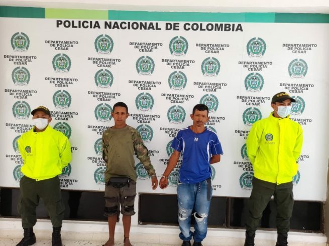 Dos capturados por hurto calificado en Valledupar