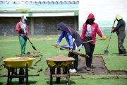 El estadio “Armando Maestre” estrenará gramado para los Bolivarianos