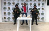 Cayó hombre con base de coca