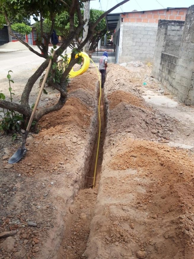 A los corregimientos de Costilla y San Bernardo (Pelaya), llegó el gas domiciliario