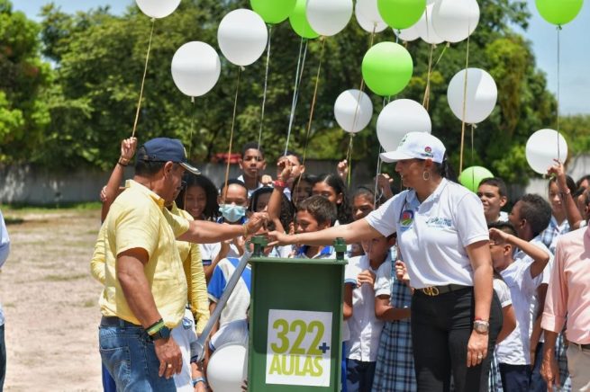 Se inició construcción 322 nuevas aulas escolares en el Cesar