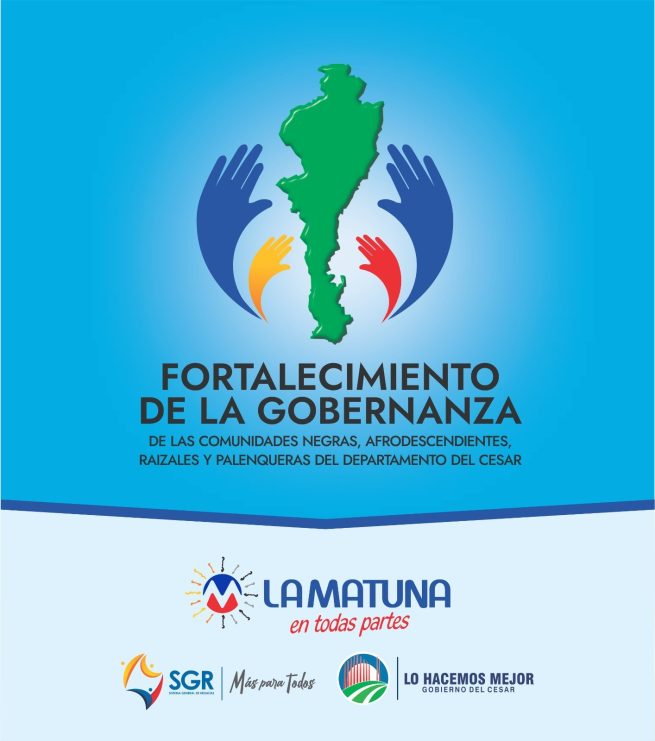 Socializarán proyecto de inversión hacia las comunidades negras, afrodescendientes, raizales y palenqueras del Cesar