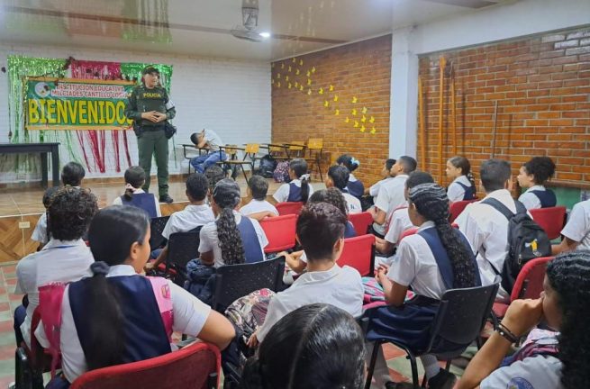 Policía, en campaña contra el bulling en Valledupar