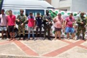 Asegurados siete presuntos integrantes de “Los Finqueros”, dedicados al hurto de ganado en La Guajira