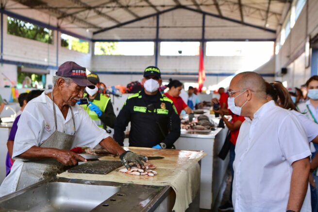 Intervenido Pabellón del Pescado de cara a Semana Santa