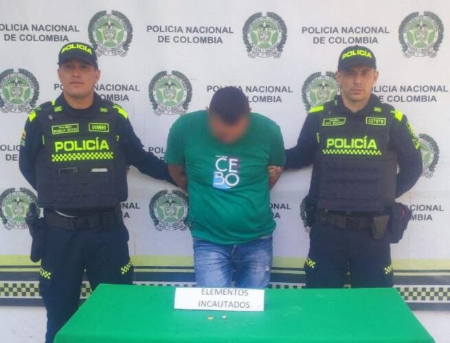 ¡Hurto, un delito recurrente! Tras cometer este delito, sujeto fue capturado en Aguachica