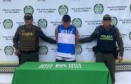 En Aguachica, capturado hombre por concierto para delinquir, hurto calificado agravado y tráfico de estupefacientes