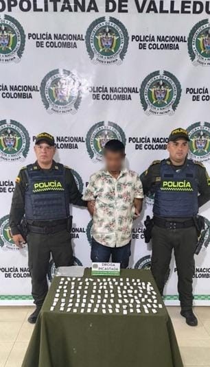 Con estupefacientes, capturado hombre en Valledupar