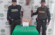 Con varias bolsas de base de coca, capturado hombre en San Martín Cesar