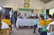 Llegaron insumos escolares al Centro Educativo Santa Lucía, en Chimichagua